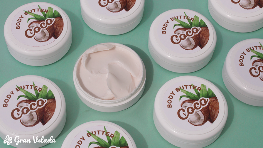Kit cómo hacer body butter coco 1