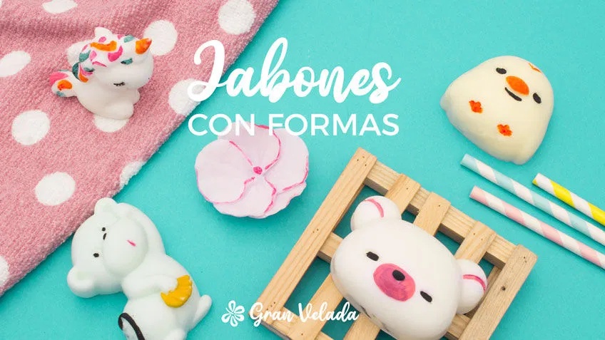 Como hacer jabones con formas