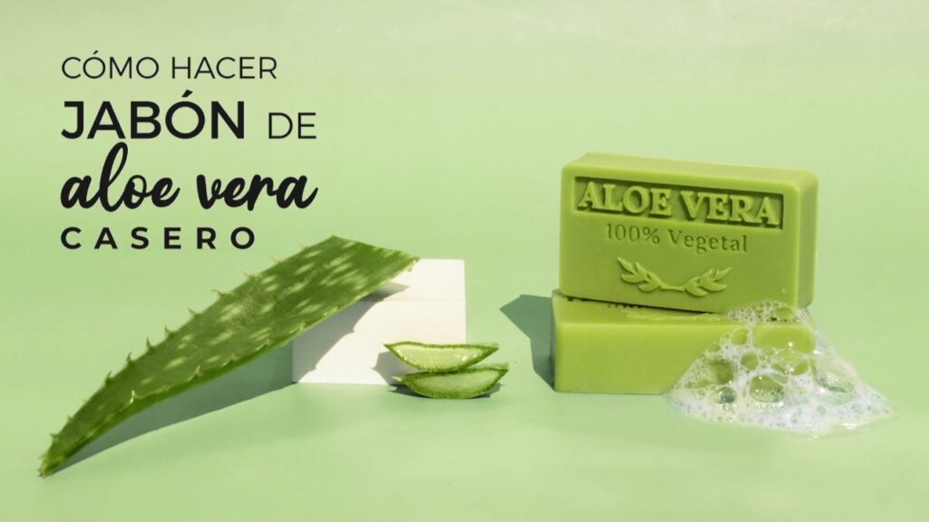 hacer jabon aloe vera casero